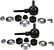 SET-MOK750512 Front, Driver and Passenger Side Sway Bar Link, Problem Solver Series