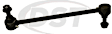 SET-MOK750905 Front and Rear, Driver and Passenger Side Sway Bar Link