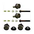 SET-MOK80028-A Front, Driver or Passenger Side, Upper and Lower Ball Joint