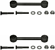 SET-MOK80043-2 Front, Driver and Passenger Side Sway Bar Link, Problem Solver Series