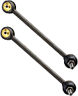 SET-MOK80066-F Front, Driver and Passenger Side Sway Bar Link, Problem Solver Series