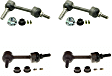 SET-MOK80127-C Front and Rear, Driver and Passenger Side Sway Bar Link, Problem Solver Series