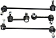 SET-MOK80255 Front and Rear, Driver and Passenger Side Sway Bar Link, Problem Solver Series