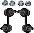 SET-MOK80470 Front, Driver and Passenger Side Sway Bar Link, Problem Solver Series