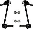SET-MOK80496 Front, Driver and Passenger Side Sway Bar Link, Problem Solver Series