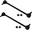 SET-MOK80497 Front, Driver and Passenger Side Sway Bar Link, Problem Solver Series