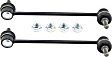 SET-MOK80510-F Front, Driver and Passenger Side Sway Bar Link, Problem Solver Series