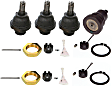 SET-MOK80591 Front, Driver and Passenger Side, Upper and Lower Ball Joint Problem Solver Series