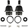 SET-MOK80605-F Front, Driver and Passenger Side, Lower Ball Joint