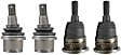 SET-MOK80628-F Front, Driver and Passenger Side, Fits RWD, Upper and Lower Ball Joint, Problem Solver Series