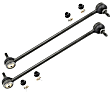 SET-MOK80852-F Front, Driver and Passenger Side Sway Bar Link, Problem Solver Series
