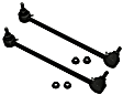 SET-MOK80859 Front, Driver and Passenger Side Sway Bar Link, Problem Solver Series