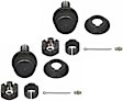 SET-MOK8194T-F Front, Driver and Passenger Side, Upper Ball Joint Problem Solver Series