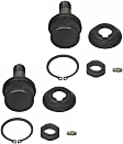 SET-MOK8195T-F Front, Driver and Passenger Side, Upper and Lower Ball Joint Problem Solver Series