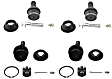 SET-MOK8611T Front, Driver and Passenger Side, Upper and Lower Ball Joint Problem Solver Series
