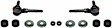 SET-MOK8643-F Front, Driver and Passenger Side Sway Bar Link, Problem Solver Series