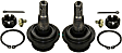 SET-MOK8695T Front, Driver and Passenger Side, Lower Ball Joint Problem Solver Series
