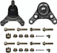 SET-MOK90256 Front, Driver and Passenger Side, Upper Ball Joint Problem Solver Series