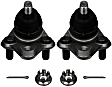 SET-MOK90309-F Front, Driver and Passenger Side, Lower Ball Joint Problem Solver Series