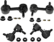 SET-MOK90452 Front and Rear, Driver and Passenger Side Sway Bar Link, Problem Solver Series