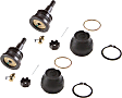 SET-MOK90458 Front, Driver and Passenger Side, Upper Ball Joint Problem Solver Series