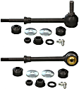 SET-MOK90680-2 Front, Driver and Passenger Side Sway Bar Link, Problem Solver Series