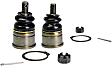 SET-MOK9802 Front, Driver and Passenger Side, Lower Ball Joint Problem Solver Series