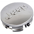 SET-MOP1LB77DD5AC-2 Center Cap - Polished, Aluminum, Direct Fit