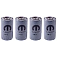 SET-MOP5083285AA-4 Oil Filter - Spin-on, Direct Fit, Set of 4