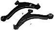 SET-MORK620008-F Front, Driver and Passenger Side, Lower Control Arm, Moog R-Series