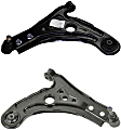 SET-MORK620164 Front, Driver and Passenger Side, Lower Control Arm, Moog R-Series