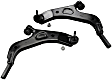 2009 Ford Flex - Front, Driver and Passenger Side, Lower Control Arm, Moog R-Series