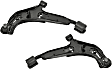 SET-MORK620349 Front, Driver and Passenger Side, Lower Control Arm, Moog R-Series