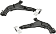 SET-MORK620355 Front, Driver and Passenger Side, Lower Control Arm, Moog R-Series