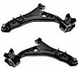 SET-MORK620486 Front, Driver and Passenger Side, Lower Control Arm, Moog R-Series