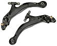 SET-MORK620578-F Front, Driver and Passenger Side, Lower Control Arm, Moog R-Series