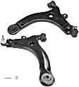 SET-MORK620675-F Front, Driver and Passenger Side, Lower Control Arm, Moog R-Series