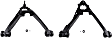 SET-MORK620888-F Front, Driver and Passenger Side, Lower Control Arm, Steel, Moog R-Series