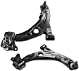 SET-MORK620896-F Front, Driver and Passenger Side, Lower Control Arm, Moog R-Series