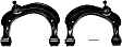 SET-MORK621229-F Front, Driver and Passenger Side, Upper Control Arm, Moog R-Series