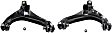 SET-MORK621266-F Front, Driver and Passenger Side, Lower Control Arm, Moog R-Series