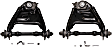 SET-MORK621268-F Front, Driver and Passenger Side, Upper Control Arm, Moog R-Series