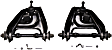 SET-MORK621268-F Front, Driver and Passenger Side, Upper Control Arm, Moog R-Series