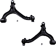 SET-MORK621374 Front, Driver and Passenger Side, Lower Control Arm, Moog R-Series