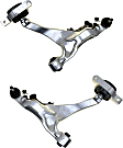 SET-MORK621596-F Front, Driver and Passenger Side, Lower Control Arms, Rear Wheel Drive