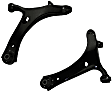 SET-MORK622031 Front, Driver and Passenger Side, Lower Control Arm, Moog R-Series