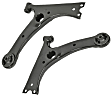 SET-MORK640360 Front, Driver and Passenger Side, Lower Control Arm, Moog R-Series