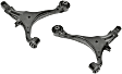 SET-MORK640400 Front, Driver and Passenger Side, Lower Control Arm, Moog R-Series