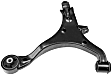 SET-MORK641243-F Front, Driver and Passenger Side, Lower Control Arm, Moog R-Series