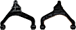 SET-MORK641558-F Front, Driver and Passenger Side, Lower Control Arm, Moog R-Series
